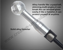 Unbreakable self-defense umbrellas
