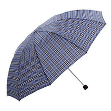 British style Oversized Lattice Fold Anti-UV Sun/Rain umbrella rain women/men Stick Outdoor Umbrella brand Manual Big Parasol