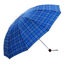 British style Oversized Lattice Fold Anti-UV Sun/Rain umbrella rain women/men Stick Outdoor Umbrella brand Manual Big Parasol