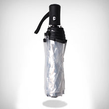 Three Folding Compact Windproof Clear Umbrellas