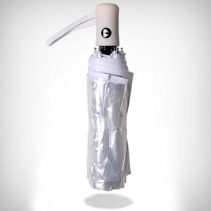 Three Folding Compact Windproof Clear Umbrellas