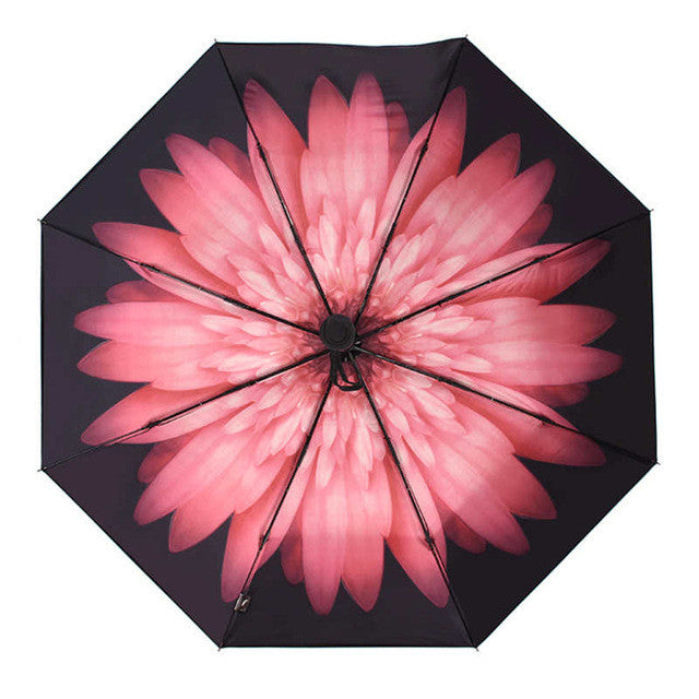 Yesello Automatic Red Compact Umbrellas