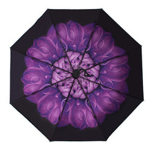 Yesello Automatic Purple Compact Umbrellas