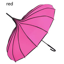 Creative Design  Striped Golf Pagoda Umbrella