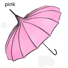 Creative Design  Striped Golf Pagoda Umbrella